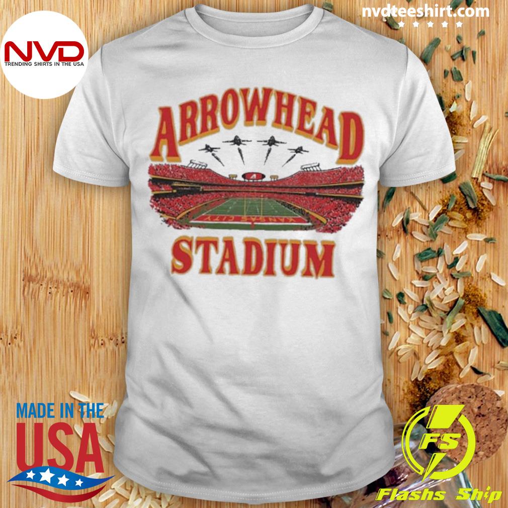 Charlie Hustle Arrowhead Flyover T-Shirt