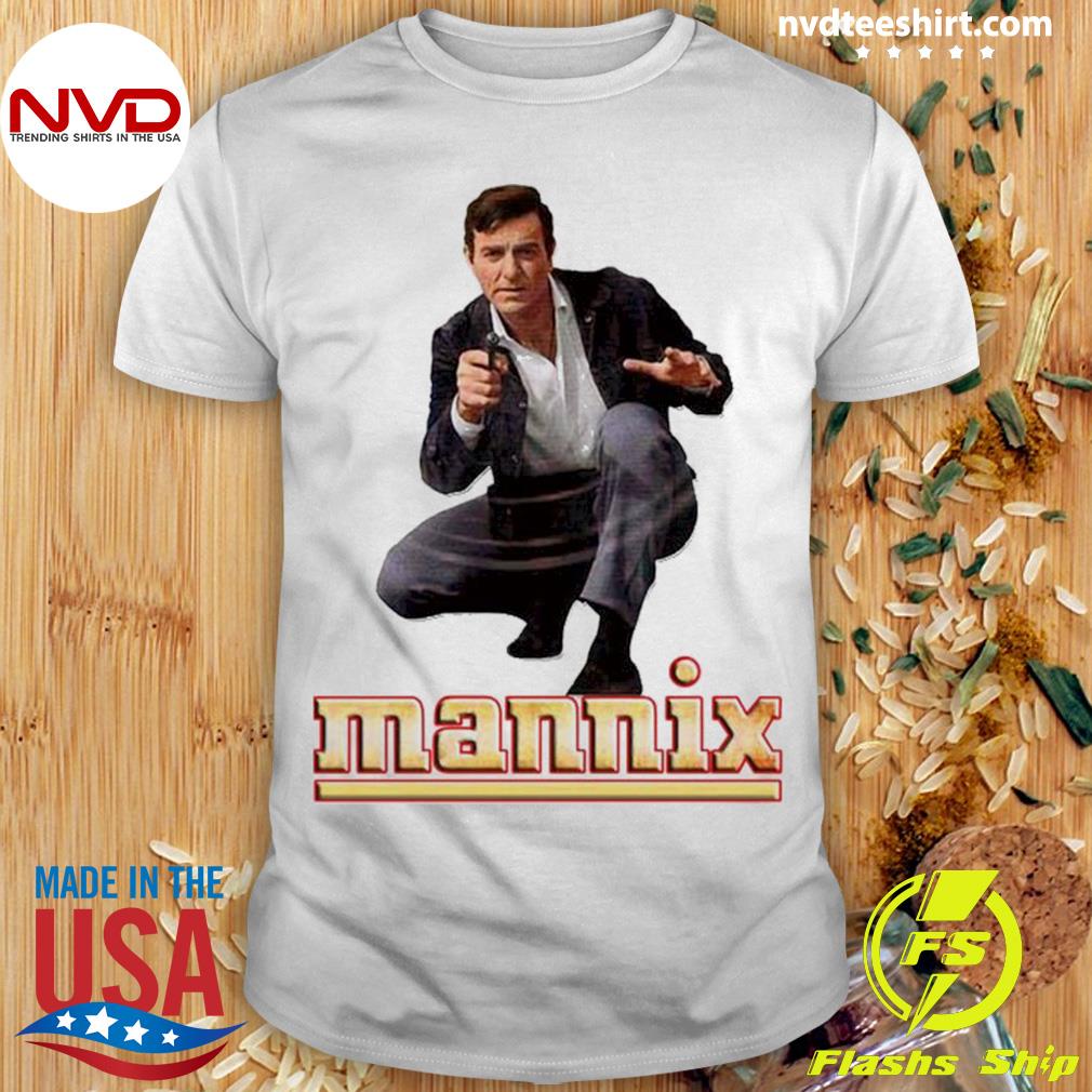 Mannix Retro Vintage 60s 70s Tribute Shirt