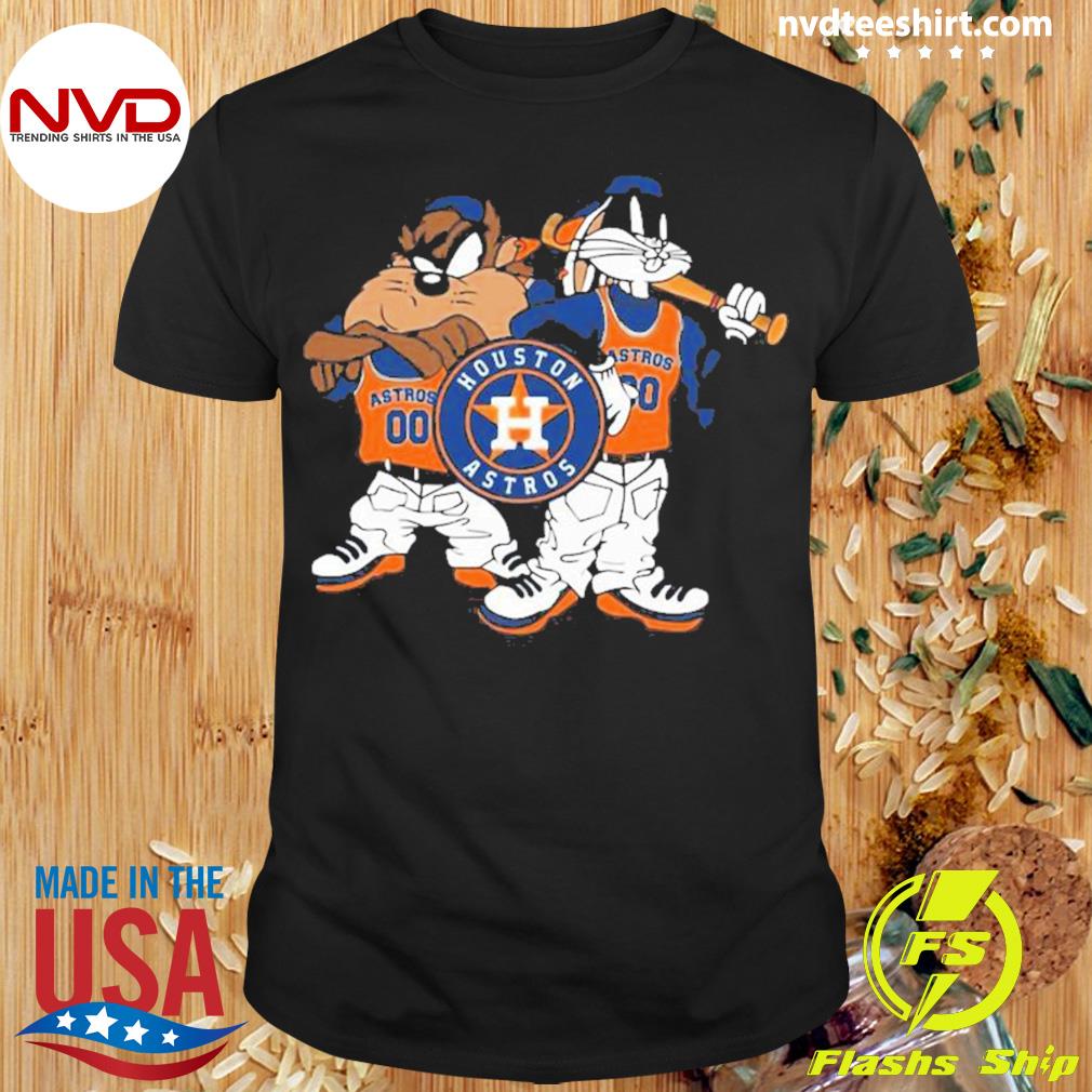 Gildan, Shirts, Vintage Mlb Houston Astros Looney Tunes Tshirt Houston  Astros Shirt Mlb World