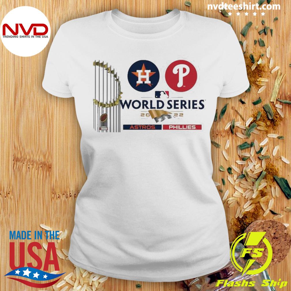 MLB Houston Astros vs. Philadelphia Phillies WinCraft 2022 World Series  Matchup Shirt, hoodie, sweater, long sleeve and tank top