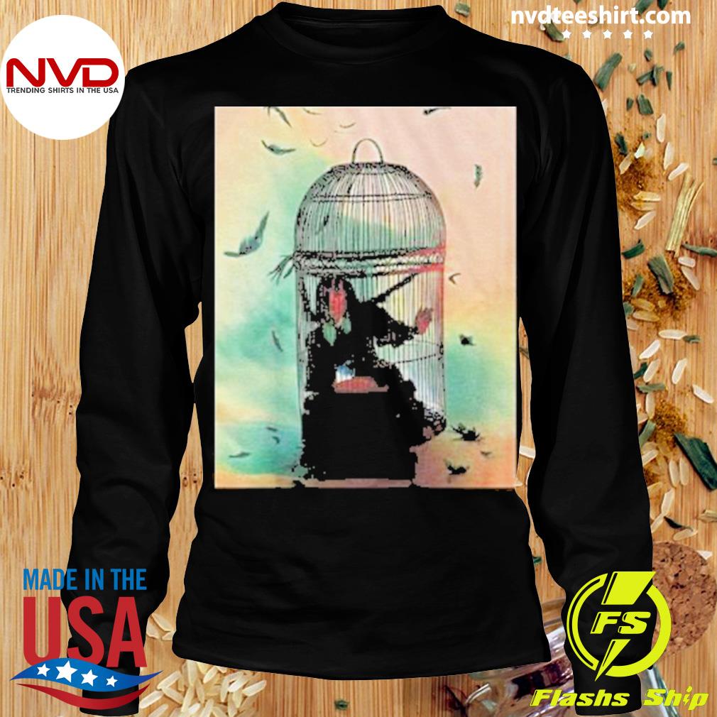 Moriah Rose Pereira This Birdcage Poppy Shirt - NVDTeeshirt