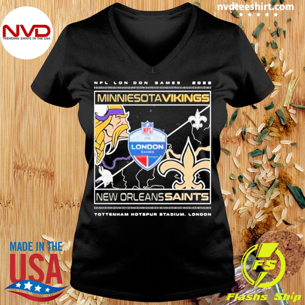 Minnesota Vikings Vs New Orleans Saints 2022 London Games shirt, hoodie,  sweater, long sleeve and tank top