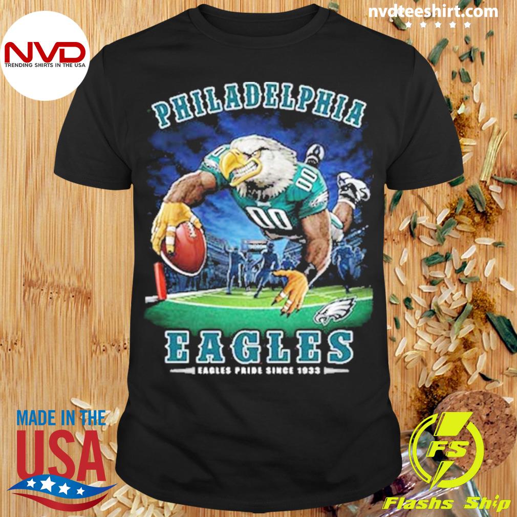 That Go Hard Philadelphia Eagles Est 1933 Tee Poorly Translated