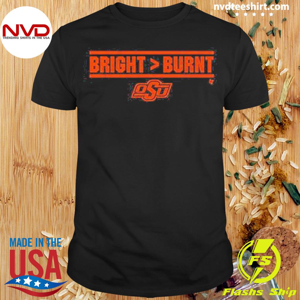 Oklahoma State Football Bright Burnt Shirt