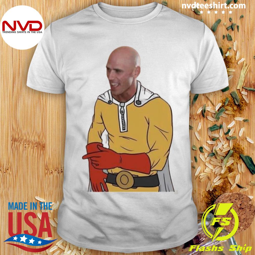 One Punch Man Johnny Sins Astronaut Shirt