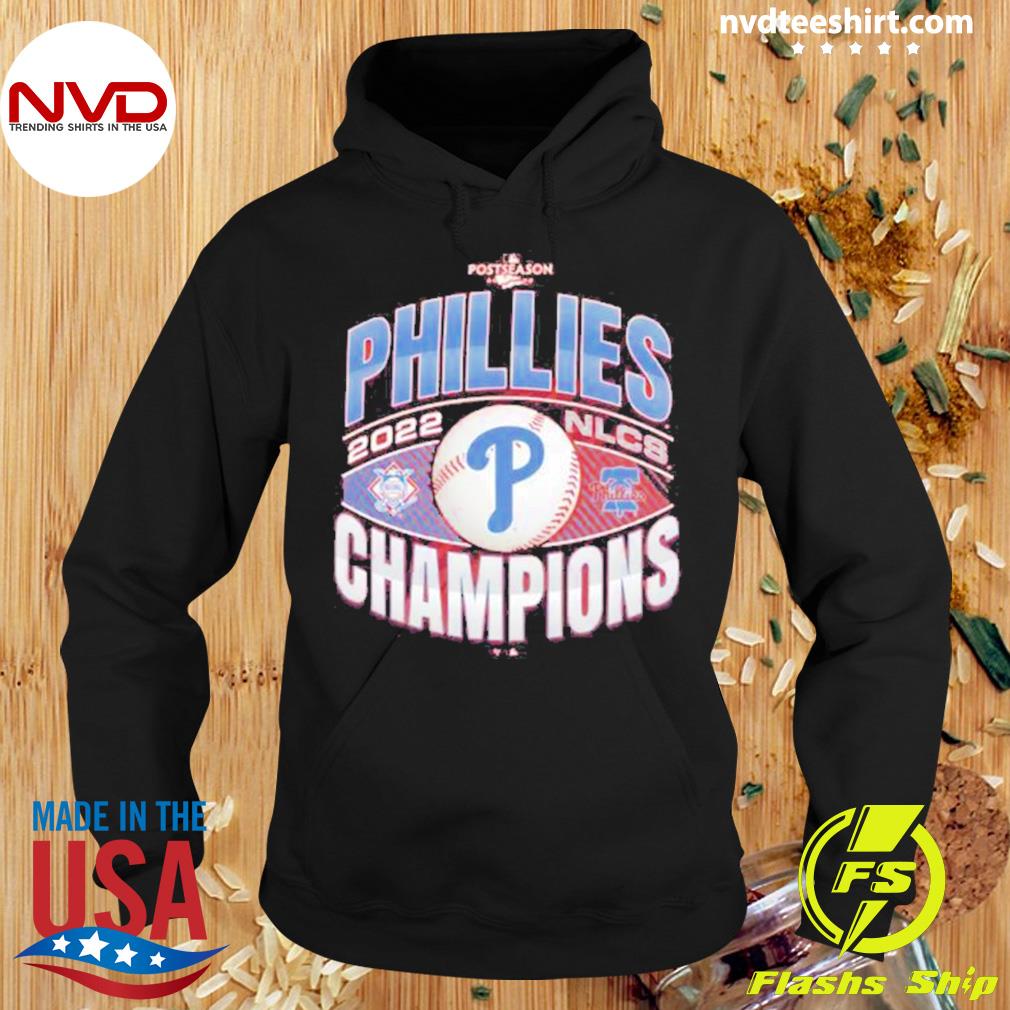 Philadelphia Phillies 2022 National League Champions Franklin Postseason Phillies  2022 NLCS Champions shirt - Limotees