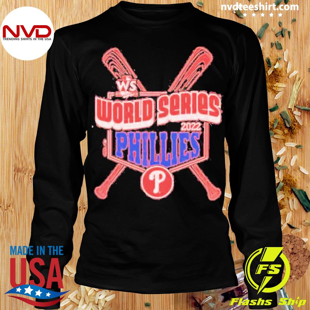 Official Philadelphia Phillies 2022 World Series Softhand Batter Up  Pullover shirt - Limotees