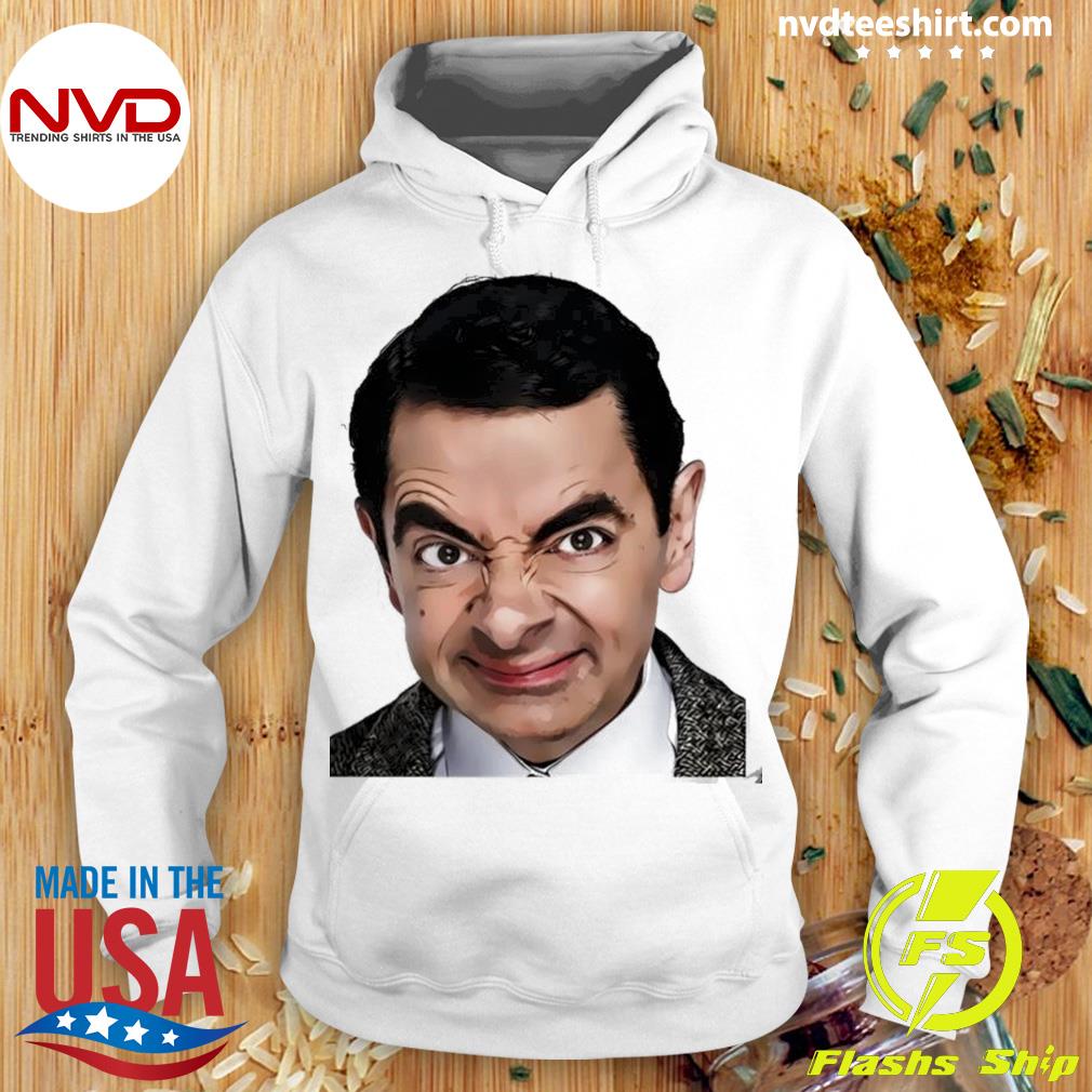 Portrait Of Mr. Bean Design Shirt Hoodie