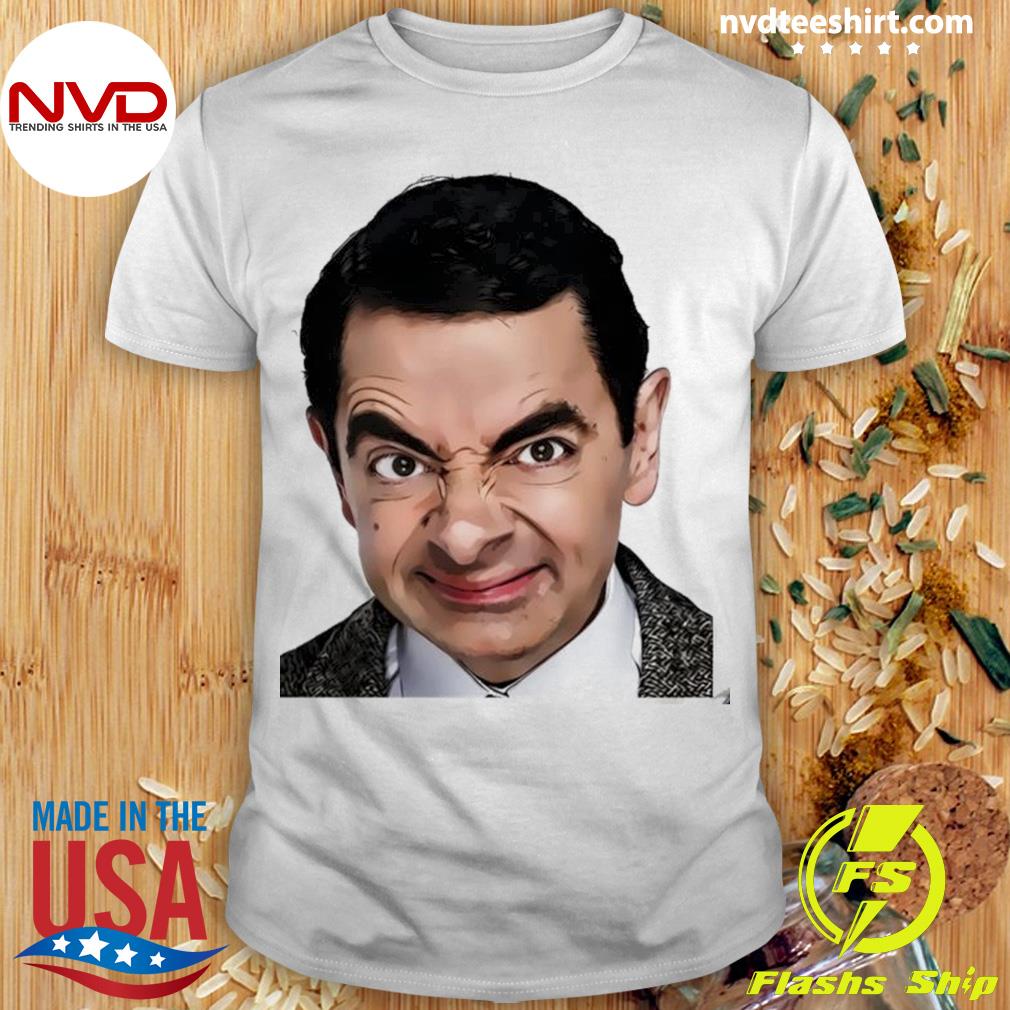Portrait Of Mr. Bean Design Shirt
