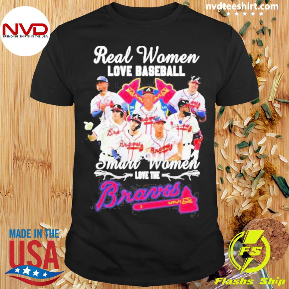 Real Women Love Baseball Smart The Astros Shirt ⋆ Vuccie
