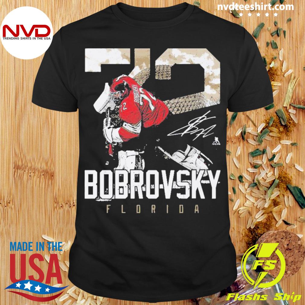Sergei Bobrovsky Florida Landmark Signature Shirt