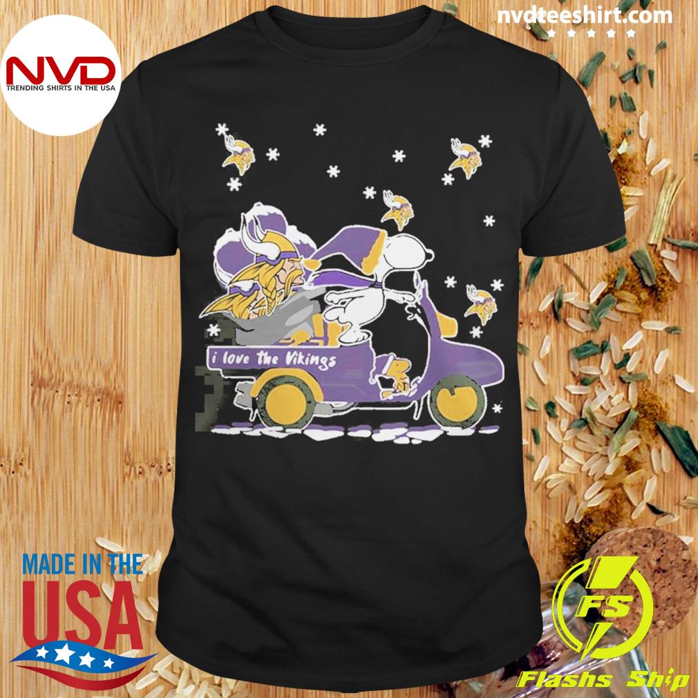 Minnesota Vikings The Peanuts Christmas Tree Sweatshirt - Peanutstee