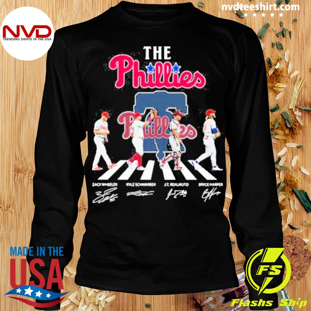 The Phillies Abbey Road Zack Wheeler Kyle Schwarber Jt Realmuto