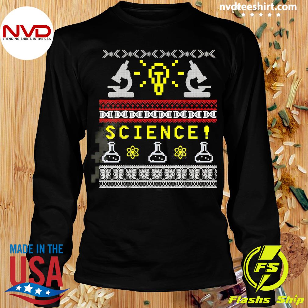 science christmas shirt