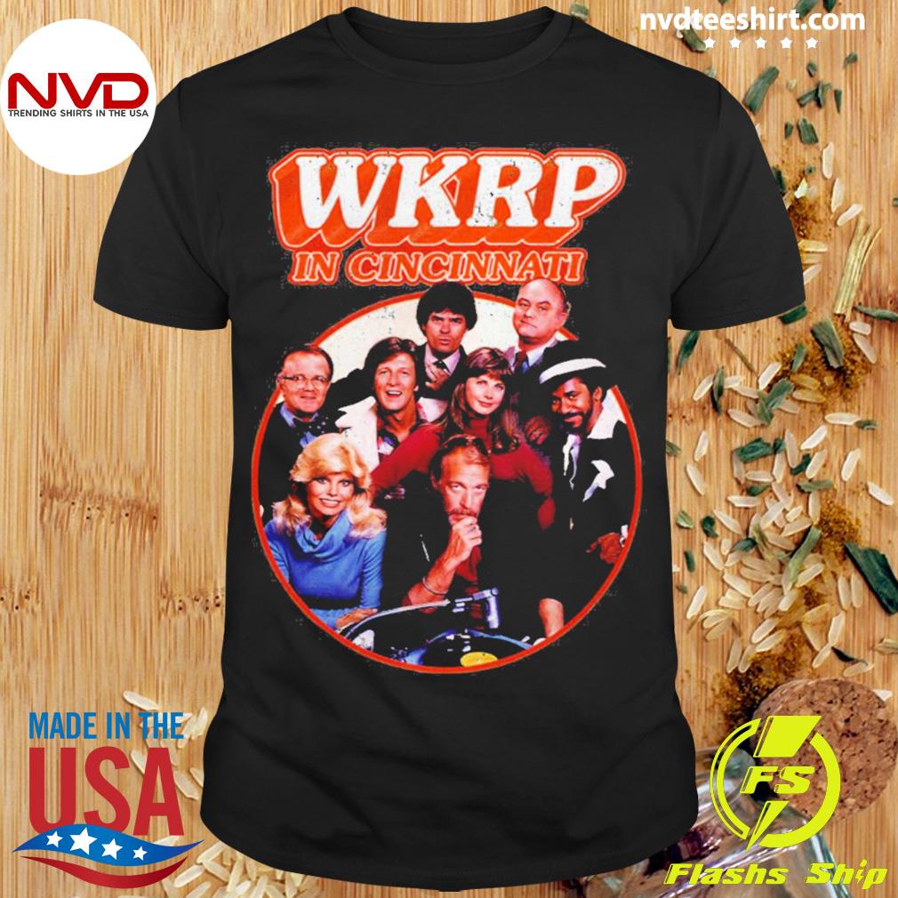 Vintage Wkrp Squad WKRP in Cincinnati Shirt