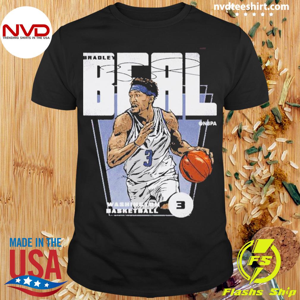 Washington Basketball Number 3 Bradley Shirt