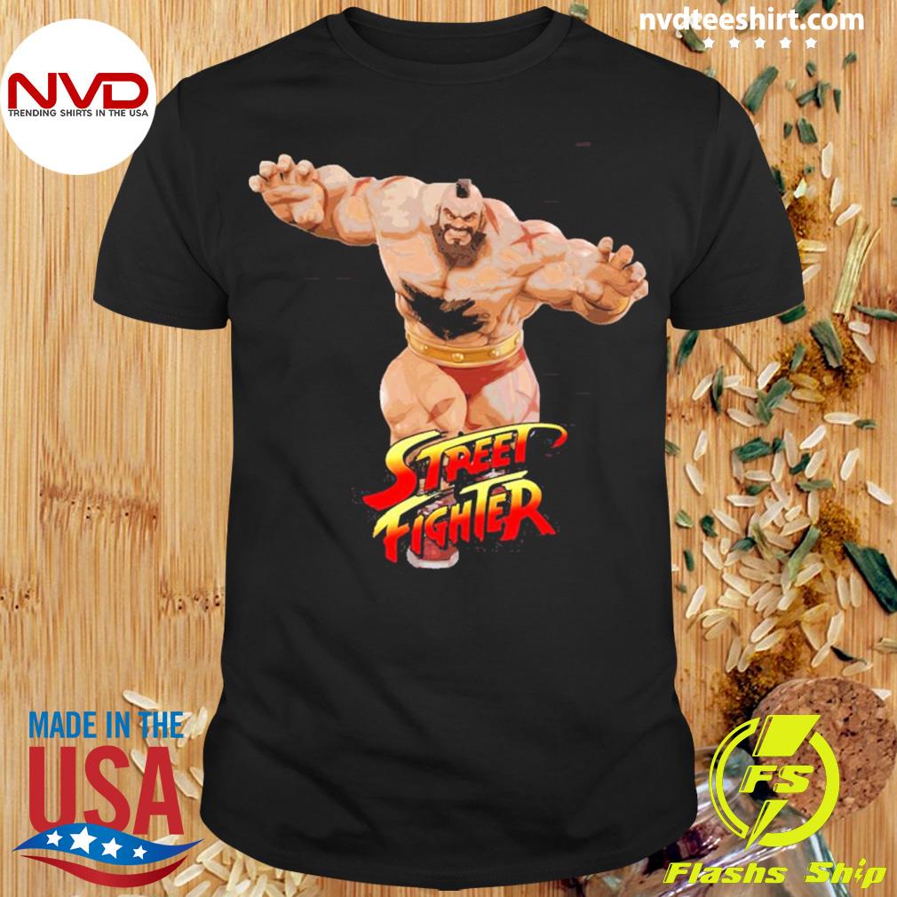Zangief Street Fighter Illustration Shirt