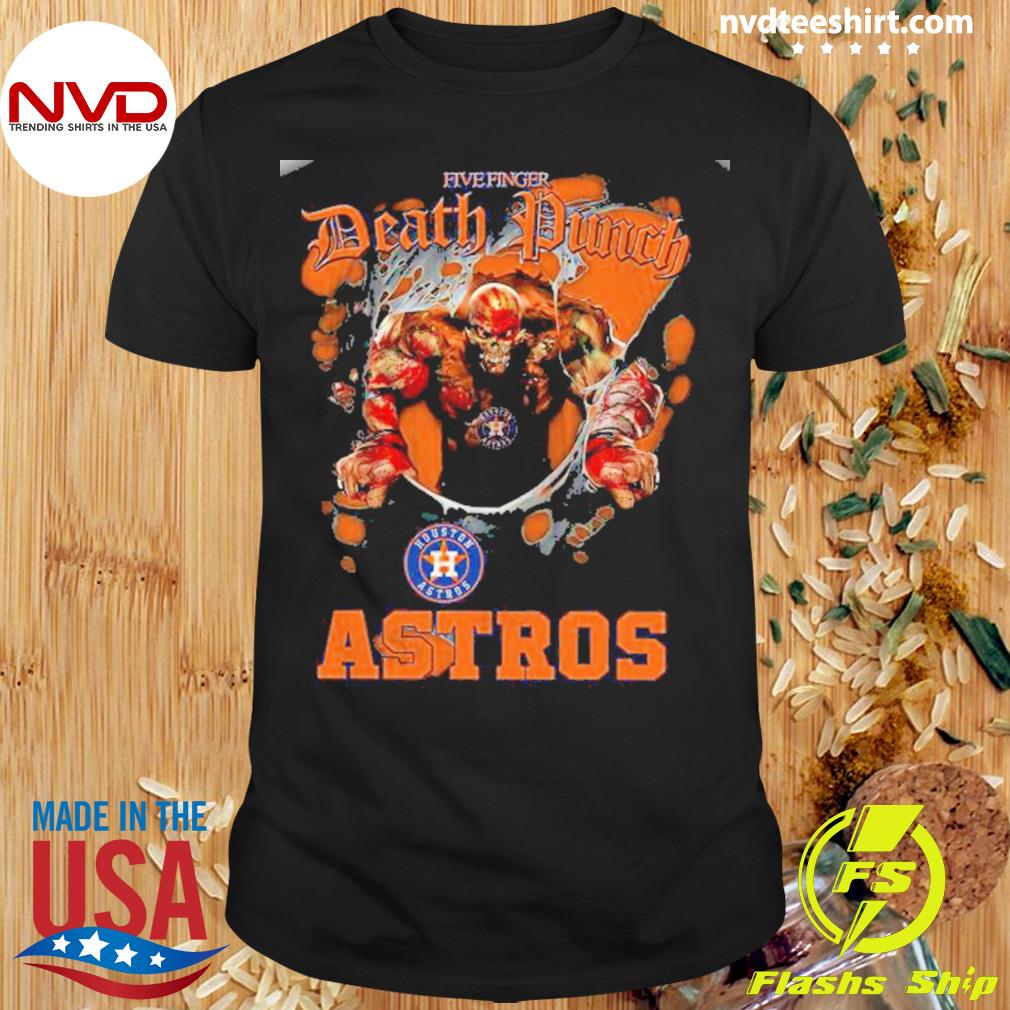 Official Five finger death punch Houston Astros T-shirt, hoodie