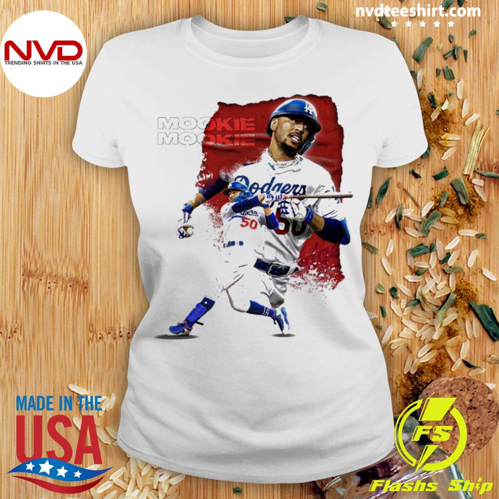 Los Angeles Dodgers Mookie Betts Logo 2021 Baseball Design Unisex T-Shirt,  hoodie, sweater, long sleeve and tank top