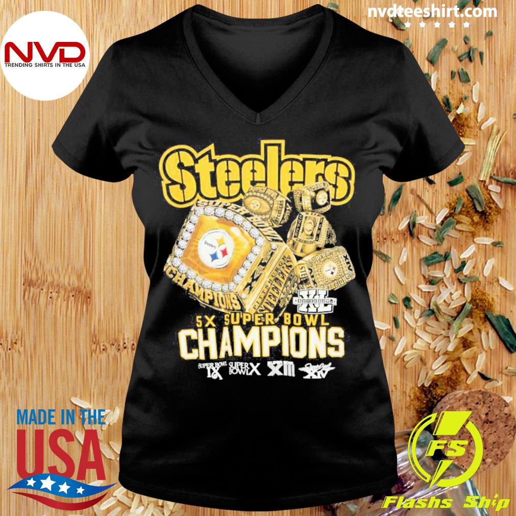 Pittsburgh Steelers Super Bowl XL Champions T-Shirt - Tarks Tees