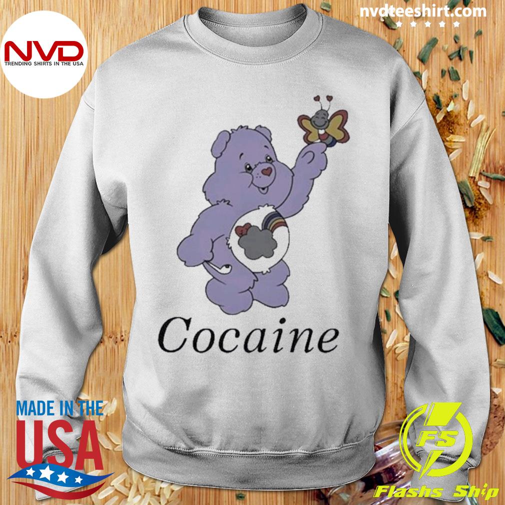 Chicago Bears cocaine Bear shirt,Sweater, Hoodie, And Long Sleeved, Ladies,  Tank Top