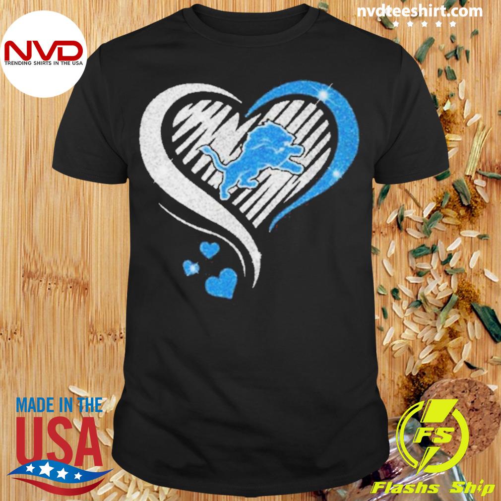 Detroit Has Heart Bling T-Shirt - Detroit Has Heart