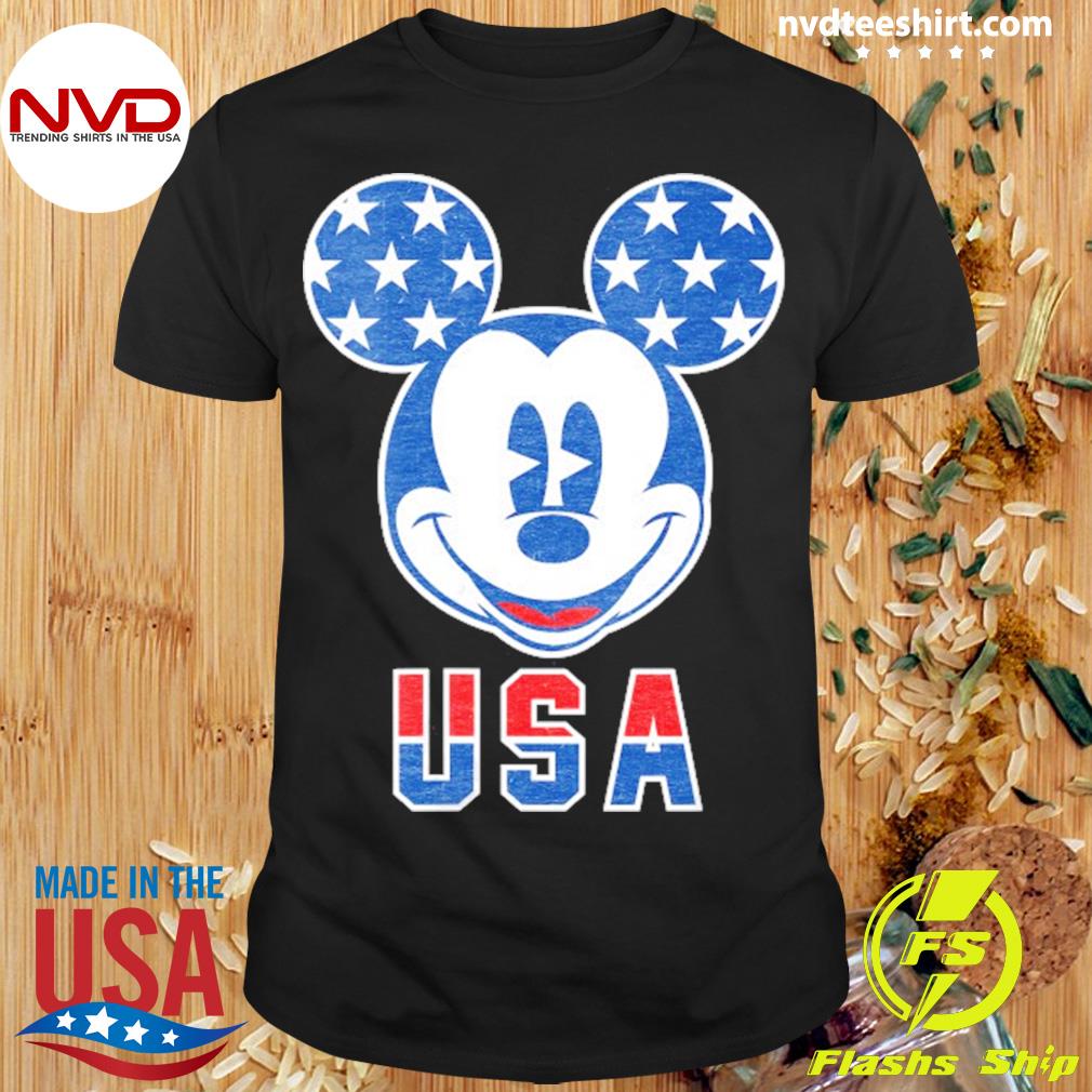 Disney USA Mickey Mouse Americana Shirt