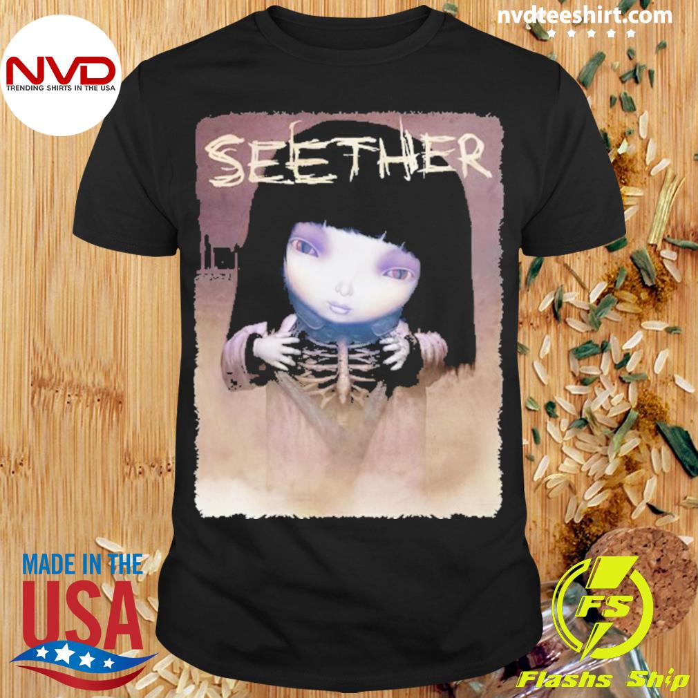 Finding Beauty In Negative Spaces Band Seether Shirt