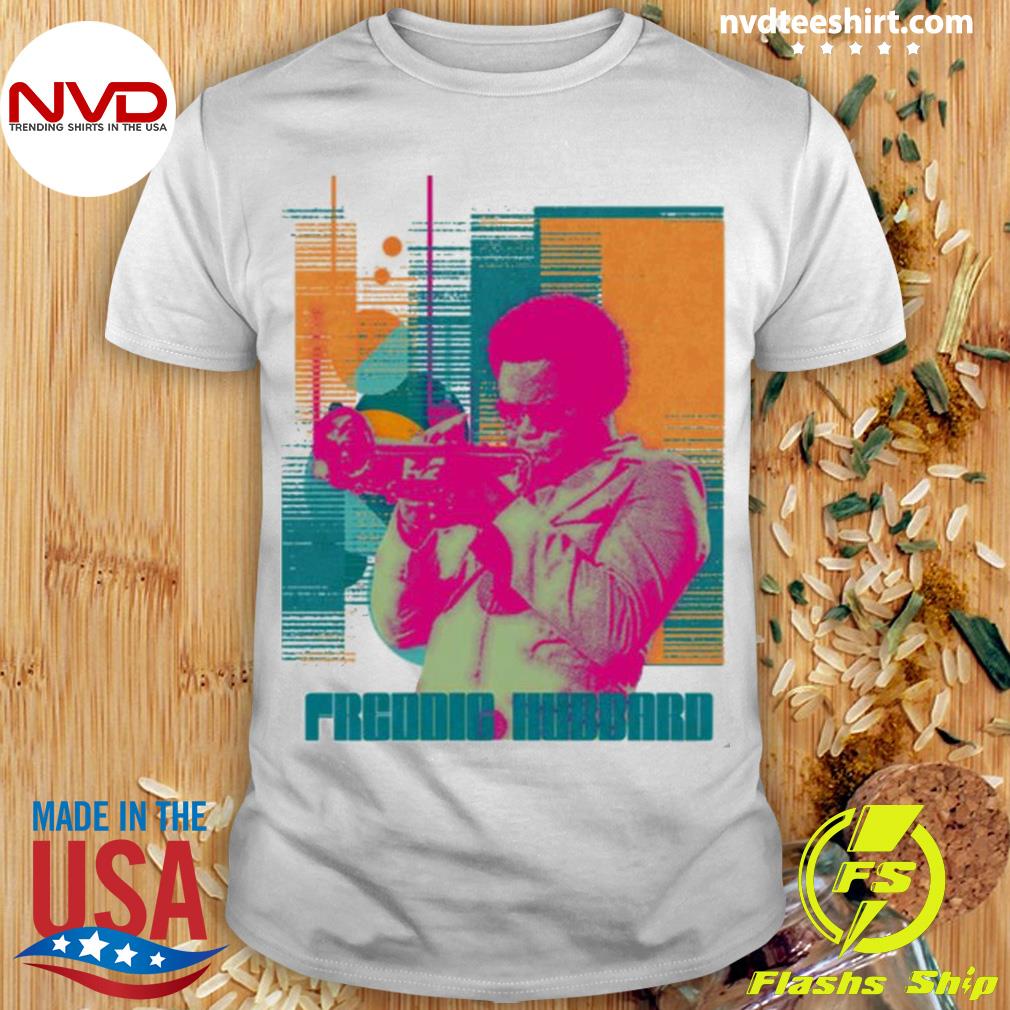 Freddie Hubbard Graphic Design Jazz Shirt