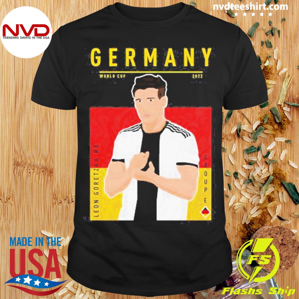 Germany World Cup 2022 Leon Goretzka 8 Shirt