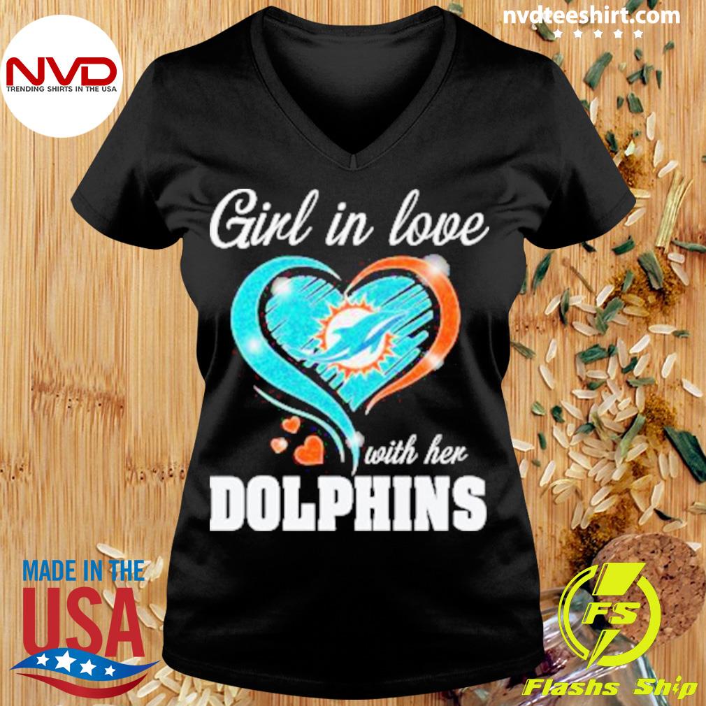 Miami dolphins shirt womens on sale