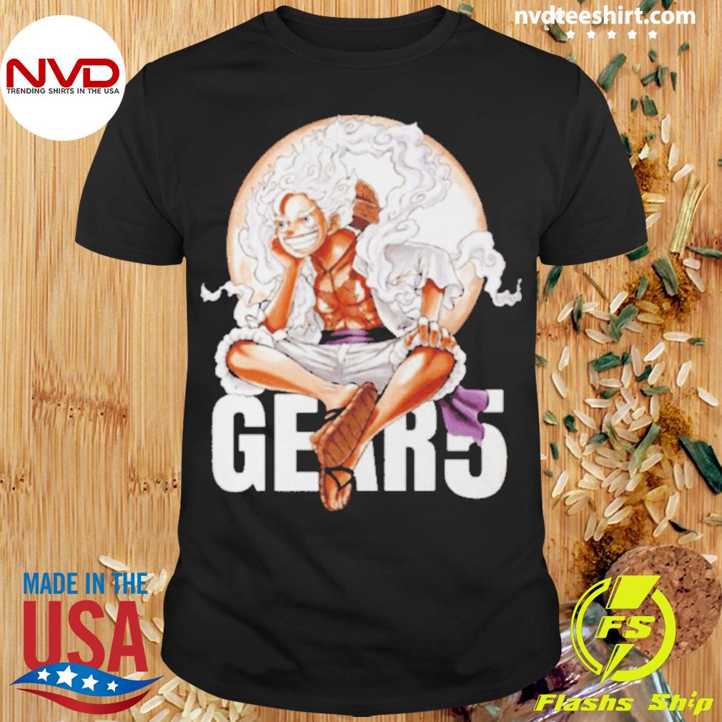 Hito Hito No Mi Gear 5 Sun God Nika One Piece Shirt - Printing Ooze