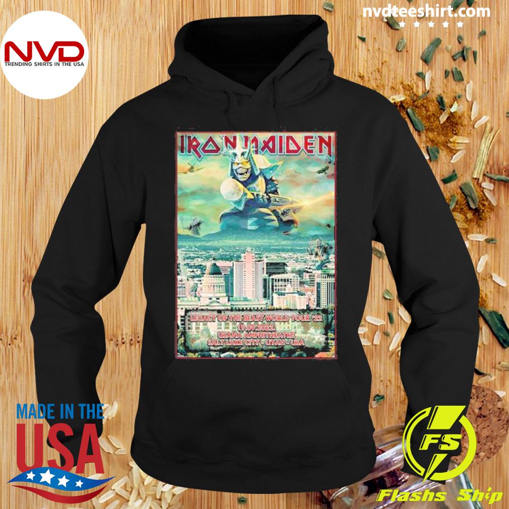 Iron Maiden Legacy Of The Beast World Tour 2022 Shirt Hoodie