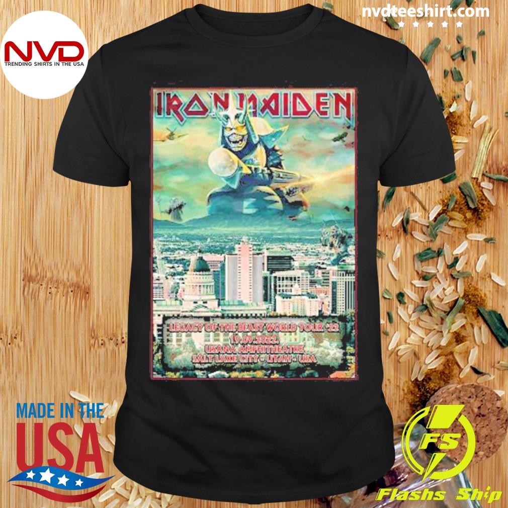 Iron Maiden Legacy Of The Beast World Tour 2022 Shirt