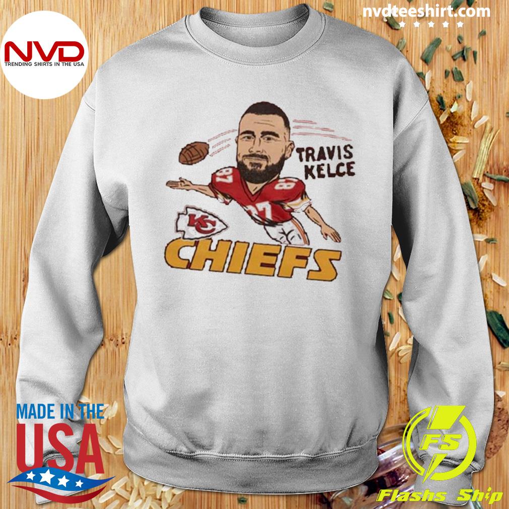 Kansas City Chiefs Travis Kelce Homage Caricature Player shirt, hoodie,  sweater, long sleeve and tank top