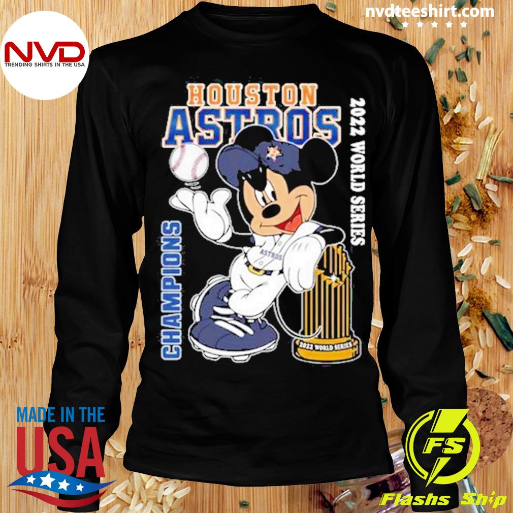 Official mLB Mickey Mouse Houston Astros 2022 World Series Champions shirt,  hoodie, sweater, long sleeve and tank top