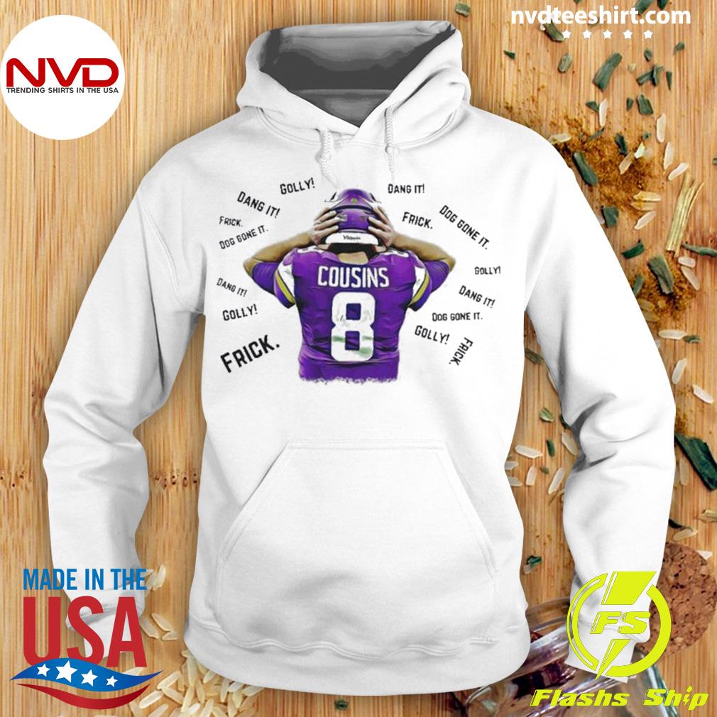 Minnesota Vikings Kirk Cousins Football Shirt Hoodie