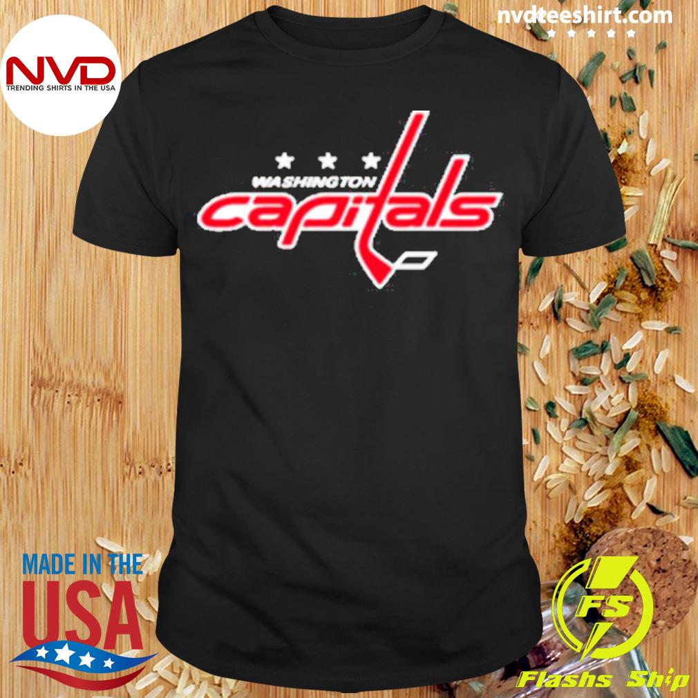 Mitchell And Ness Navy Washington Capitals Shirt