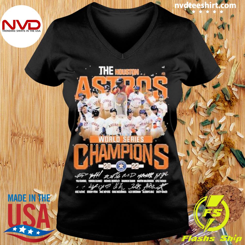 2022 MLB World Series Champions Houston Astros Unisex T-Shirt