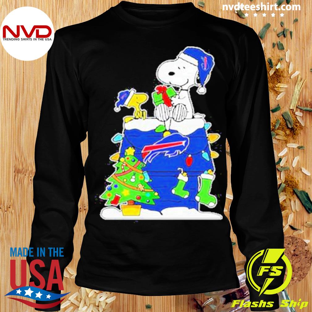 Buy Buffalo Bills Peanut and Snoopy shirt For Free Shipping CUSTOM XMAS  PRODUCT COMPANY