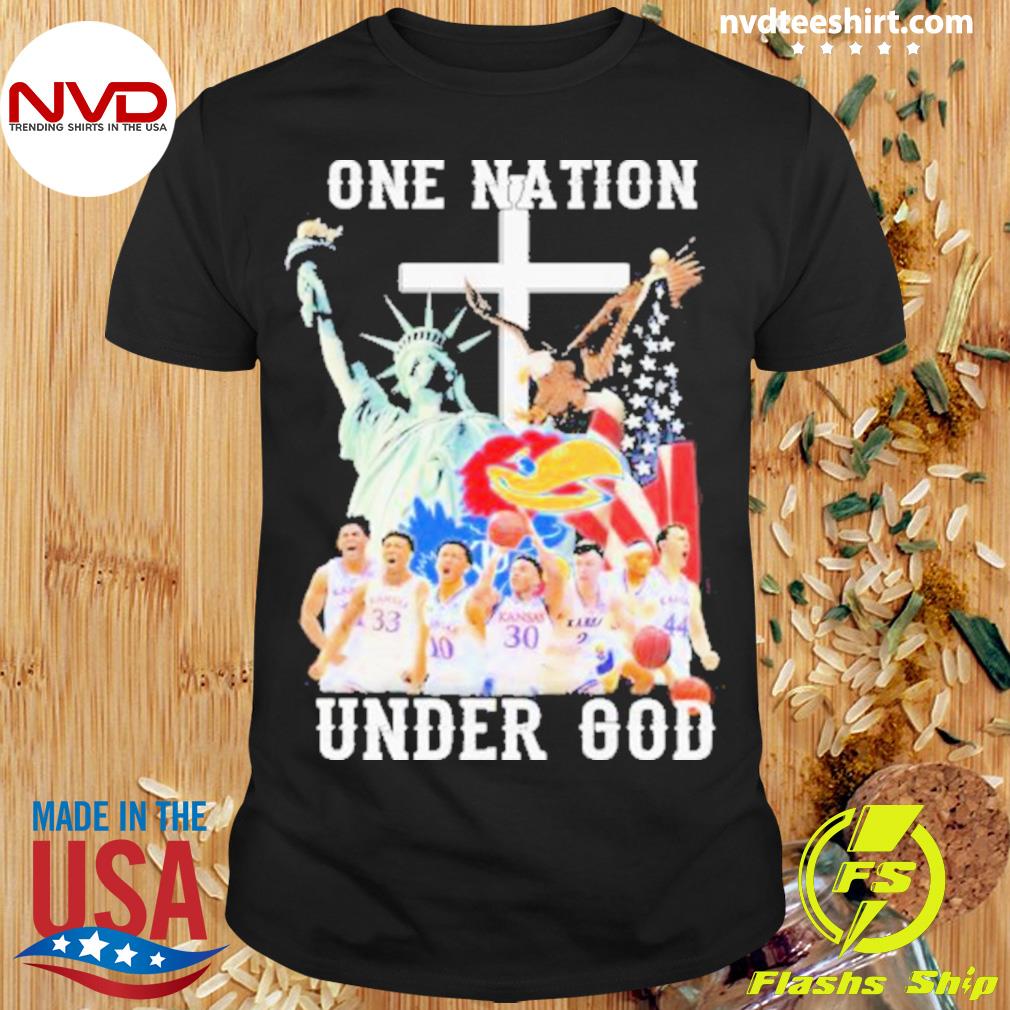 One Nation Under God Kansas Jayhawk 2022 Shirt