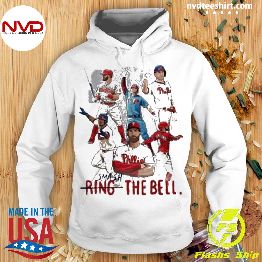 Philadelphia Phillies Baseball Smash Ring The Bell T-Shirt