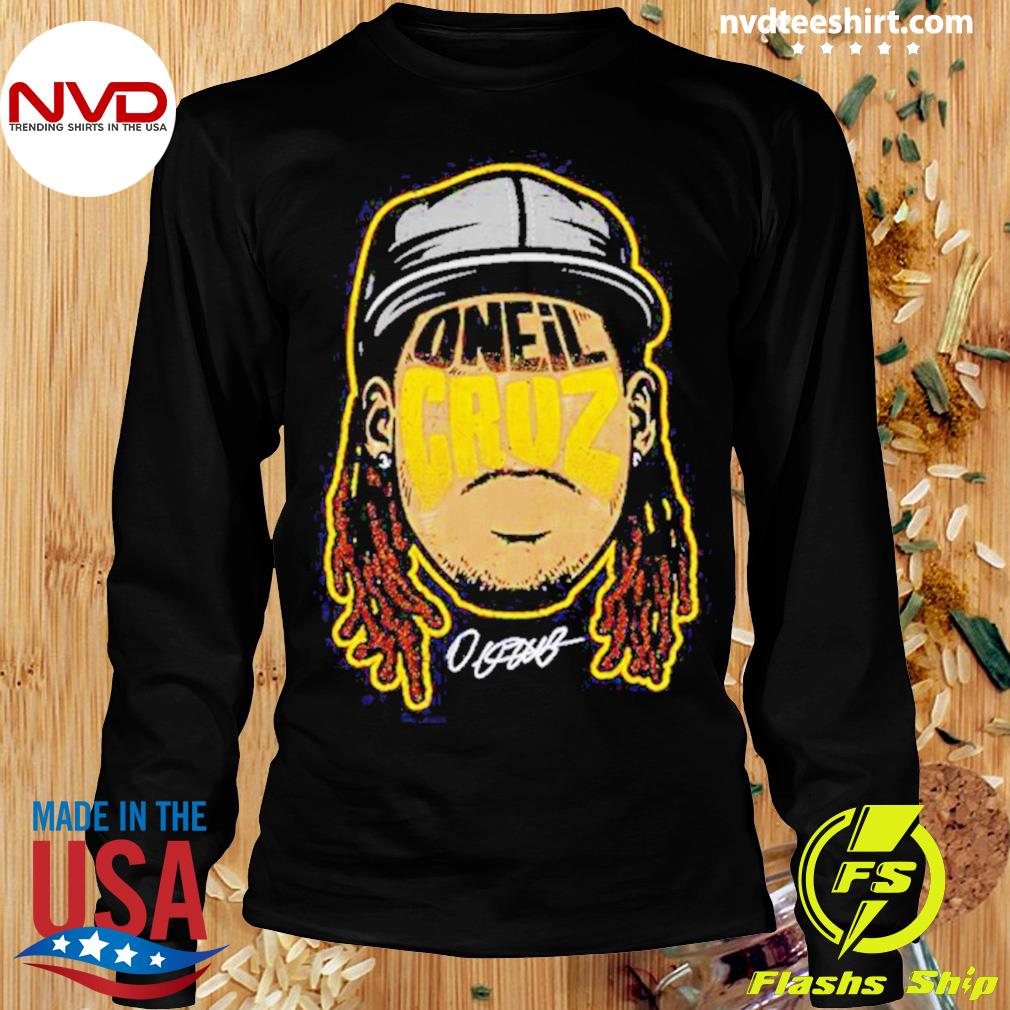 Oneil Cruz Pittsburgh Player Silhouette Baseball Shirt t-shirt