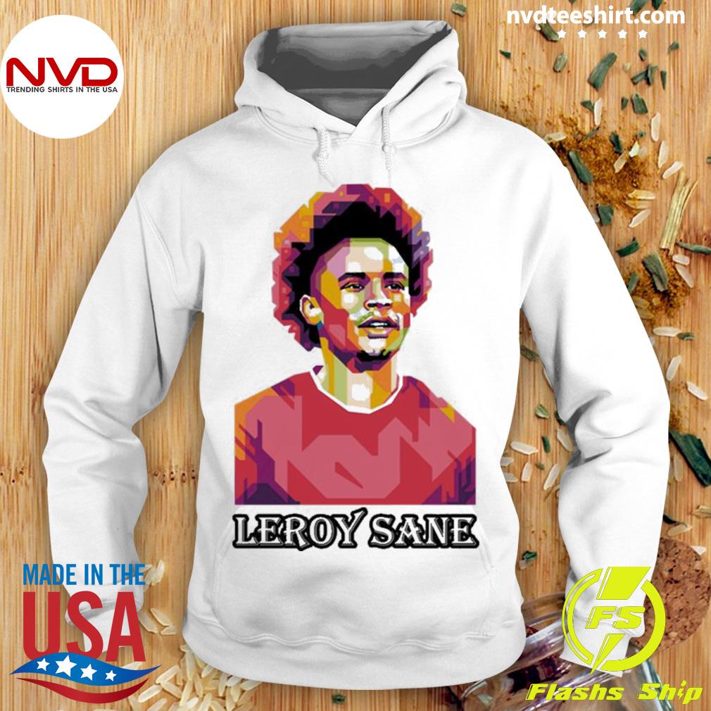 Red Digital Design Leroy Sane Shirt Hoodie