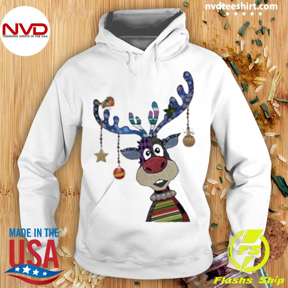 Reindeer Bauble Merry Christmas Shirt Hoodie