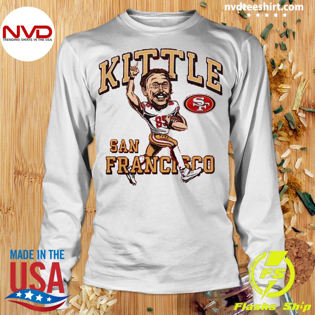 George Kittle San Francisco 49ers Caricature shirt, hoodie, sweater, long  sleeve and tank top