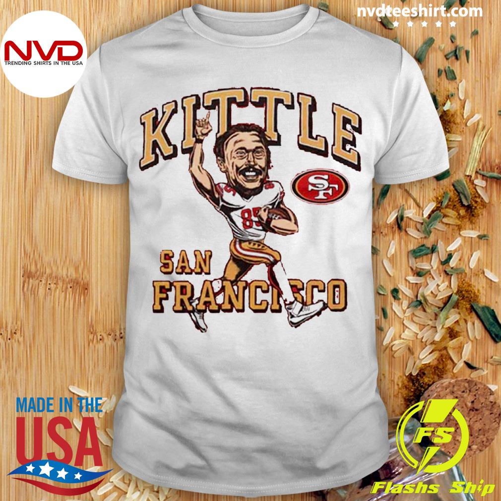 George kittle 49ers by homage shirt, hoodie, sweater, long sleeve