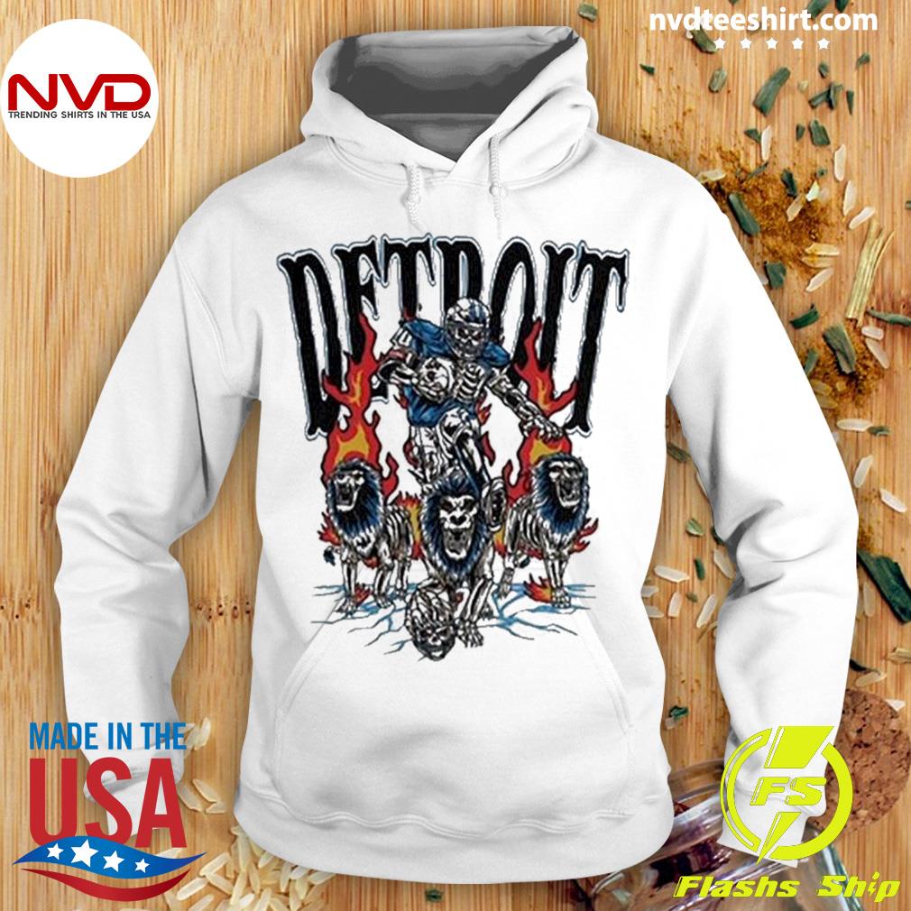 Detroit lions coalition skeleton shirt, hoodie, sweater, long sleeve and  tank top