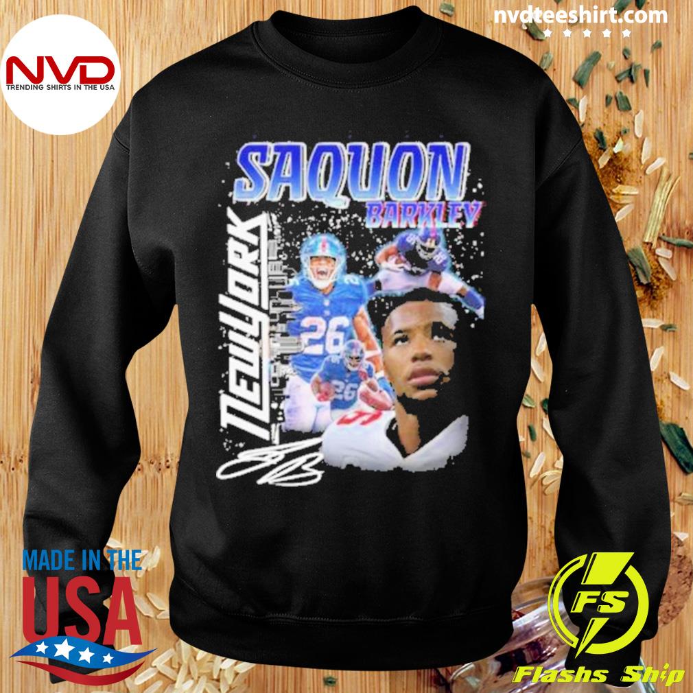 SAQUON BARKLEY TEE (FRONT PRINT ONLY) – GAME CHANGERS™