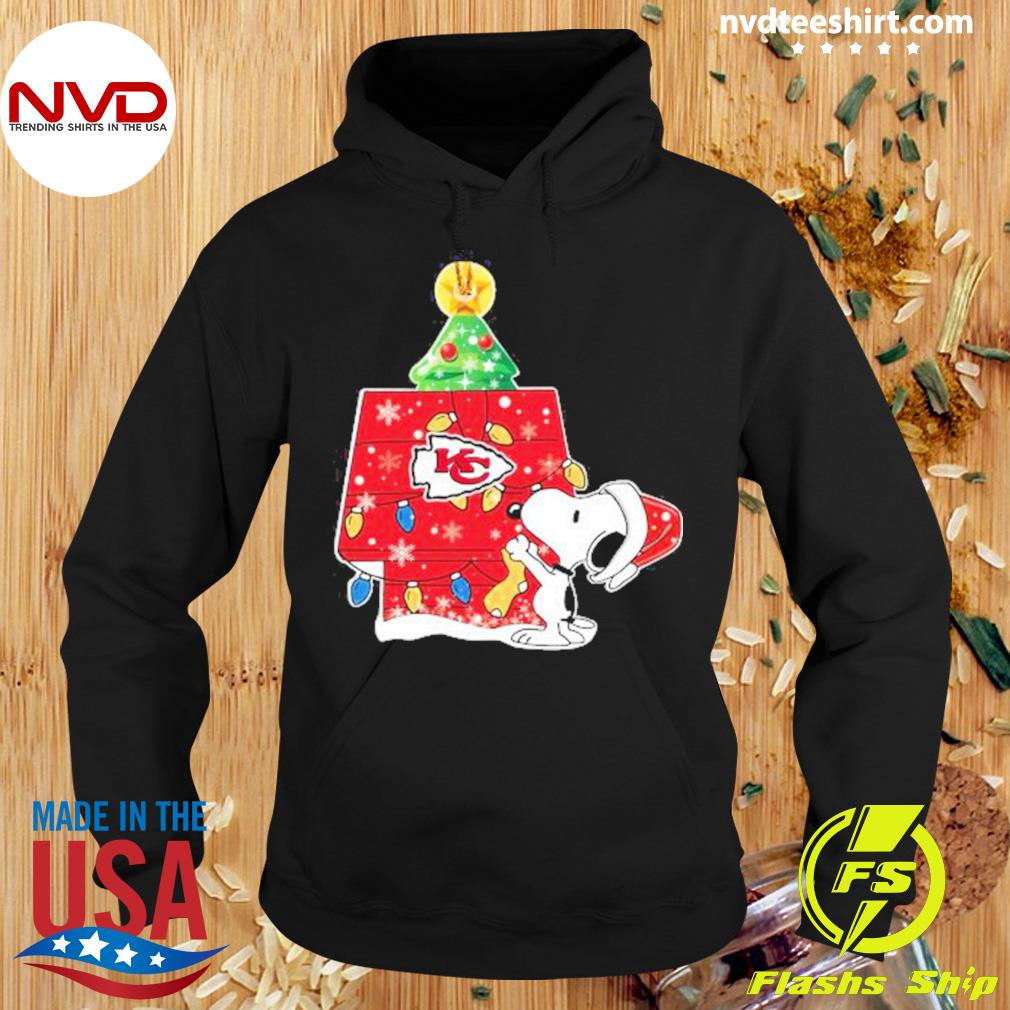 Snoopy Santa Hat Kansas City Chiefs Christmas shirt, hoodie, sweater, long  sleeve and tank top